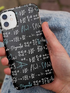 Matematik Tasarımlı iPhone 12 Pro Max Telefon Kılıfı