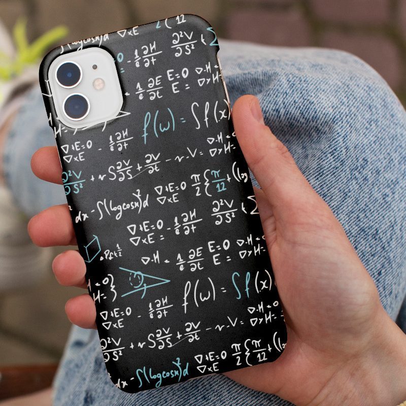 Matematik Tasarımlı iPhone 11 Pro Max Telefon Kılıfı