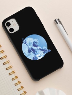 Neptün'ün Denizi Tasarımlı iPhone 11 Pro Max Telefon Kılıfı