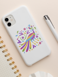 Renkli Tavuskuşu Tasarımlı iPhone 11 Pro Telefon Kılıfı