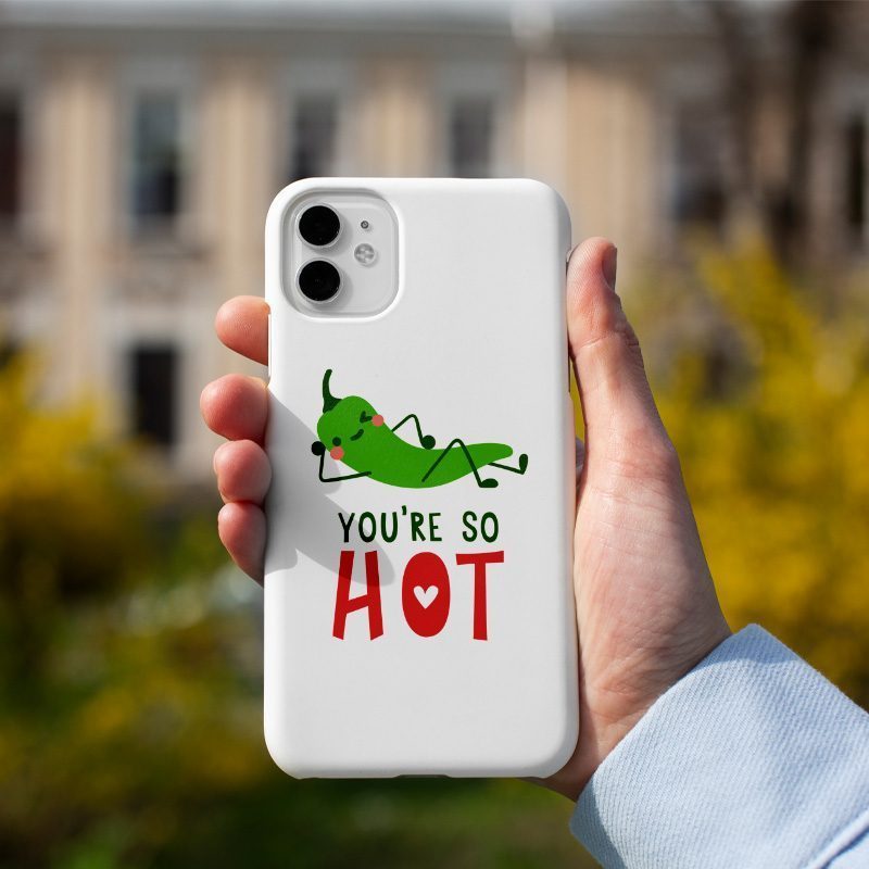 So Hot Acı Biber Temalı iPhone 12 Pro Telefon Kılıfı