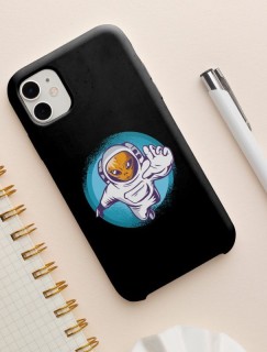 Space the Swim Tasarımlı iPhone 12 Telefon Kılıfı