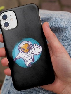 Space the Swim Tasarımlı iPhone 12 Telefon Kılıfı