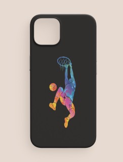 Basketbolcu Tasarımlı iPhone 11 Pro Telefon Kılıfı