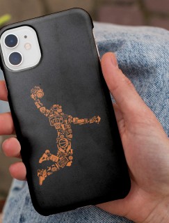Basketbol Ruhu Tasarımlı iPhone 11 Pro Telefon Kılıfı