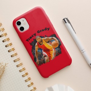 iPhone 11 Pro Tracy Grady Tasarımlı Basketbol Serisi Telefon Kılıfı