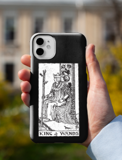 Tarot King Tasarımlı iPhone 13 Pro Max Telefon Kılıfı