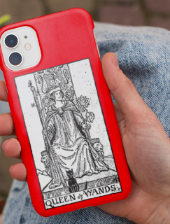 Tarot Queen Tasarımlı iPhone 13 Telefon Kılıfı