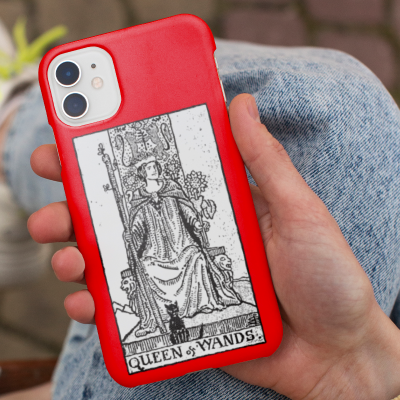 Tarot Queen Tasarımlı iPhone 13 Telefon Kılıfı