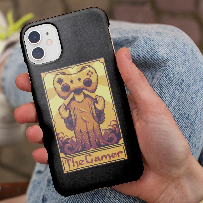 The Gamer Tasarımlı iPhone 12 Telefon Kılıfı