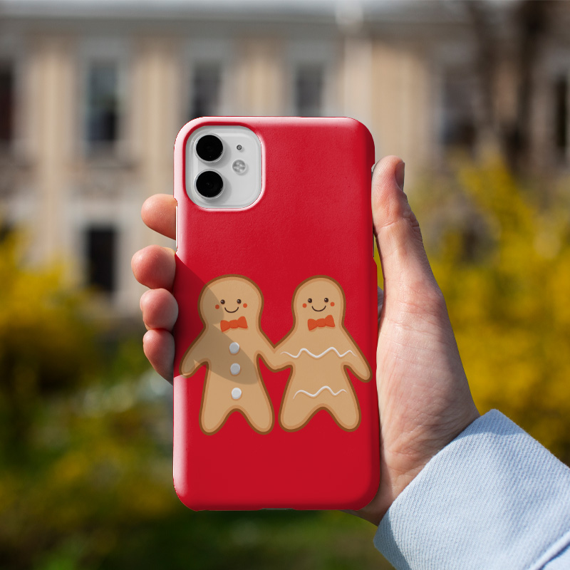 Zencefilli Aşk Tasarımlı iPhone 11 Telefon Kılıfı