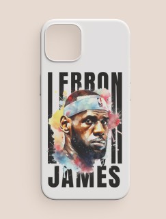 iPhone 12 Pro Max Lebron James Tasarımlı Basketbol Serisi Telefon Kılıfı