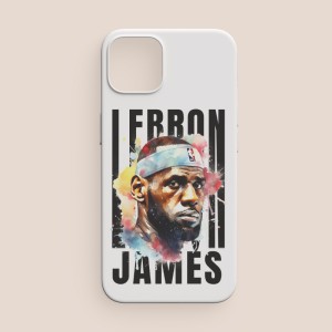 iPhone 12 Pro Max Lebron James Tasarımlı Basketbol Serisi Telefon Kılıfı