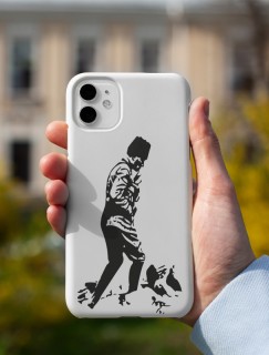 Cephede Atatürk Tasarımlı Baskılı iPhone 12 Pro Telefon Kılıfı