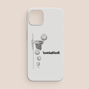 Basketbol Üçlük At Tasarımlı iPhone 12 Pro Telefon Kılıfı