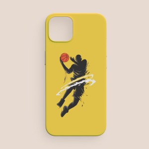 Basketbolcu Tasarımlı iPhone 12 Pro Telefon Kılıfı