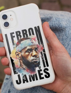 iPhone 12 Pro Lebron James Tasarımlı Basketbol Serisi Telefon Kılıfı