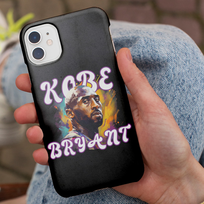 iPhone 12 Kobe Bryant Tasarımlı Basketbol Serisi Telefon Kılıfı