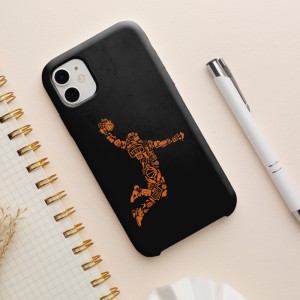 Basketbol Ruhu Tasarımlı iPhone 13 Pro Max Telefon Kılıfı