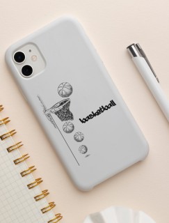 Basketbol Üçlük At Tasarımlı iPhone 13 Pro Max Telefon Kılıfı