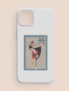 Dans Eden Balık Kadın Burçlar Tasarımlı iPhone 13 Pro Telefon Kılıfı