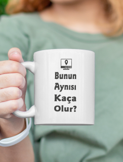 Müşteri Geyikleri Bunun Aynısı Kaça Olur Esprili Web Tasarımcı Beyaz Porselen Kupa Bardak