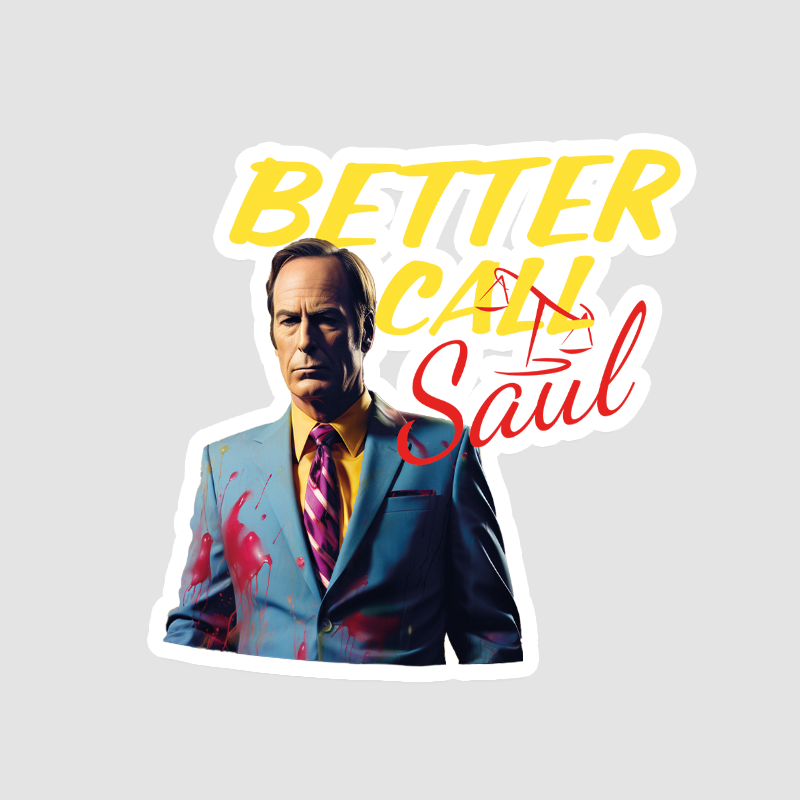 Better Call Saul Tasarım Laptop Sticker