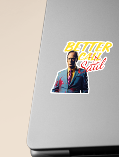 Better Call Saul Tasarım Laptop Sticker