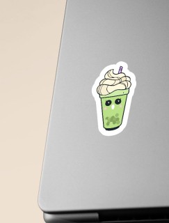 Milkshakeli Laptop Sticker