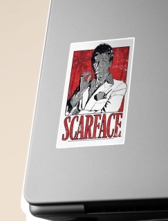 Scarface Al Pacino Tasarımlı Laptop Sticker
