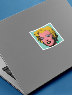 Marilyn'in Renkleri Tasarım Laptop Sticker
