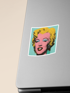 Marilyn'in Renkleri Tasarım Laptop Sticker