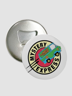 Mystery Express Yazılı Karavan Tasarımlı Magnet Açacak