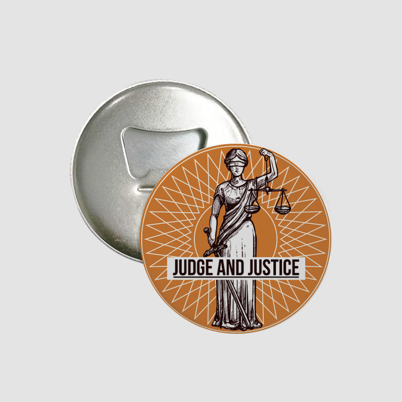 Judge and Justice Yazılı Magnet Açacak