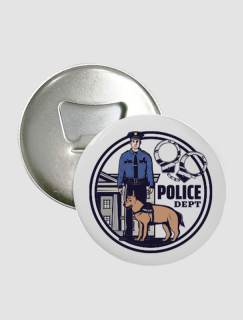 Polis Departmanı Tasarımlı Magnet Açacak