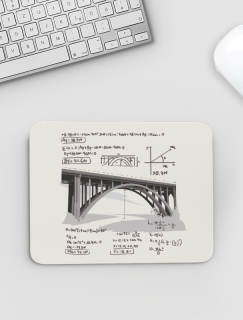 Matematik Köprüsü Tasarımlı Mousepad
