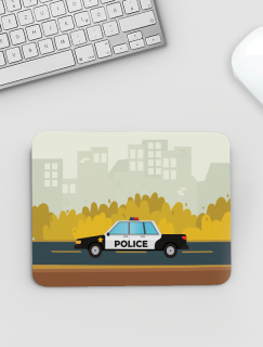 Polis Arabalı Mousepad