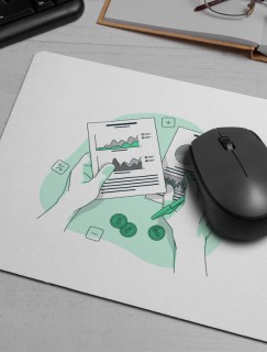 Grafikler Tasarımlı Mousepad