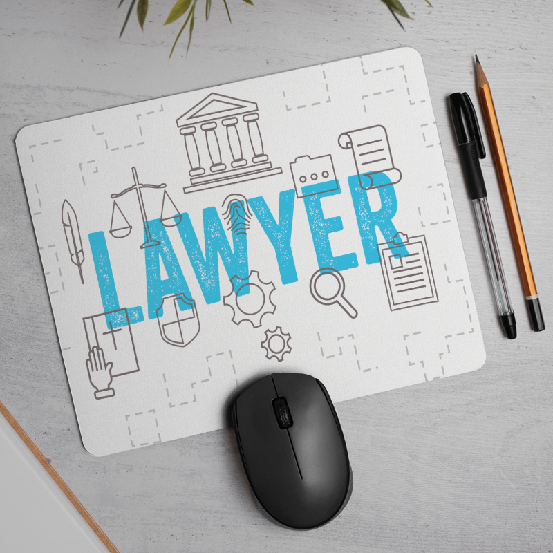 Lawyer Yazılı Mousepad