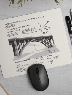 Matematik Köprüsü Tasarımlı Mousepad