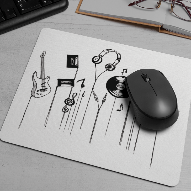 Müzisyenin Bahçesi Tasarımlı Mousepad