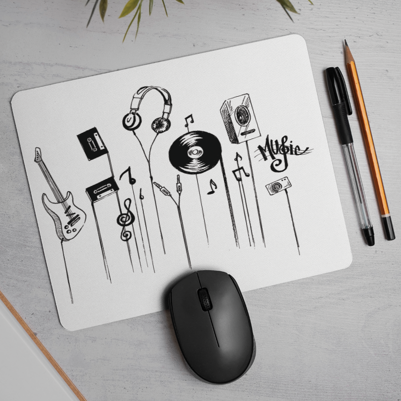 Müzisyenin Bahçesi Tasarımlı Mousepad