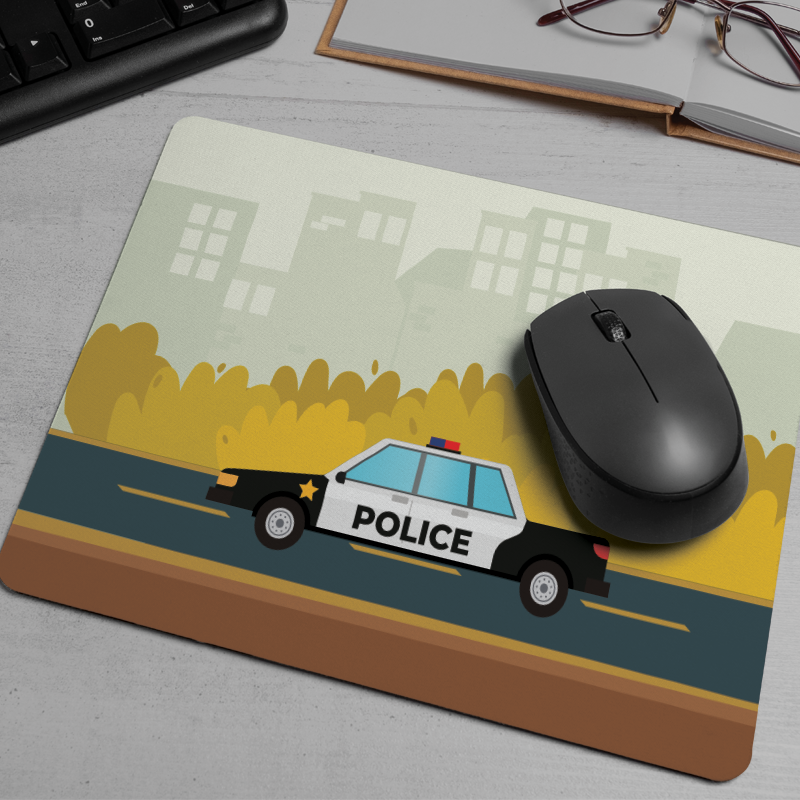 Polis Arabalı Mousepad
