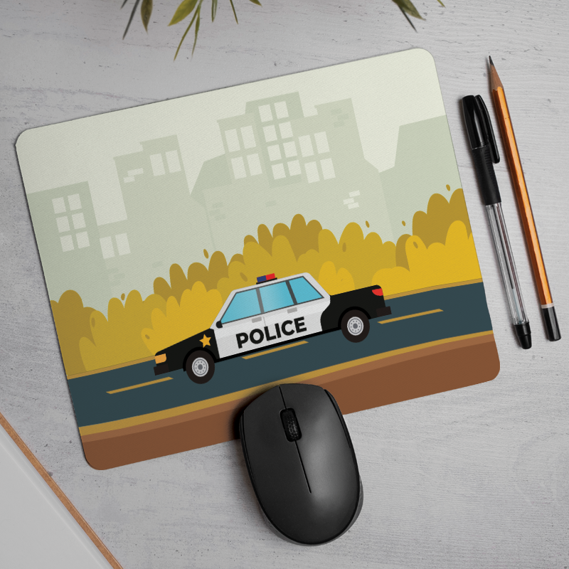 Polis Arabalı Mousepad