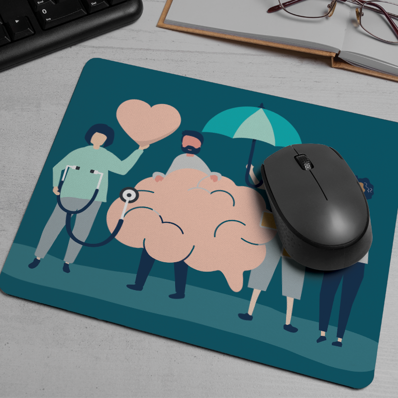 Psikoloji Bilimi Temalı Mousepad