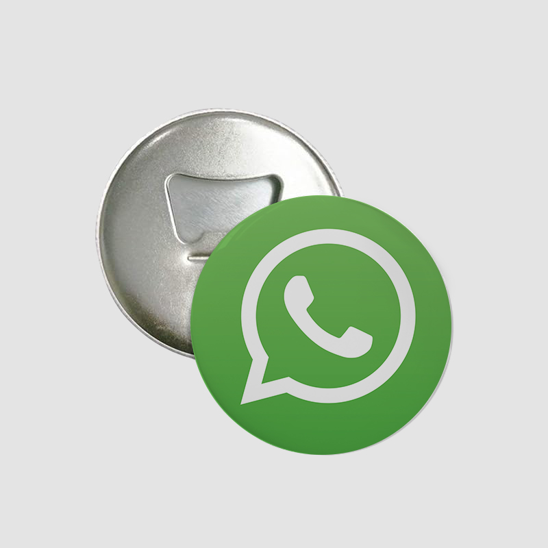 WhatsApp Logosu Tasarımlı Magnet Açacak