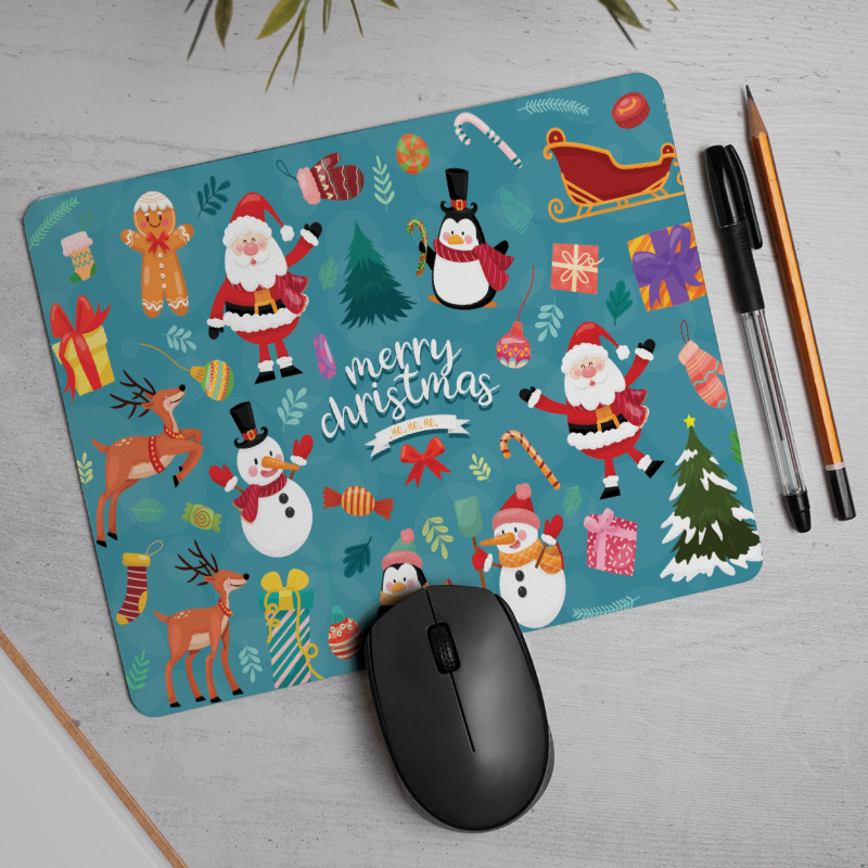 Yılbaşı Heyecanı Temalı Mousepad