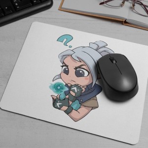 Valorant Jett Oyunu Figürlü Mousepad