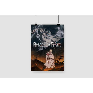 Attack on Titan Tasarımlı A3 Poster