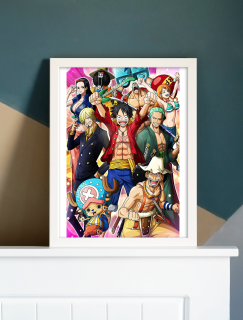 One Piece Ekibi Tasarımlı A3 Poster